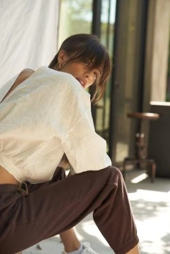 LA Relaxed New Arrivals Reversible Linen Blouse 18 LA Relaxed New Arrivals Reversible Linen Blouse