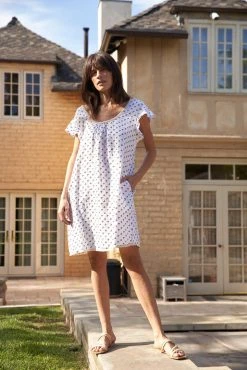 LA Relaxed Magnolia Linen Slip Dress