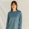 LA Relaxed Raw Modal Raglan Sweatshirt 2 LA Relaxed Raw Modal Raglan Sweatshirt
