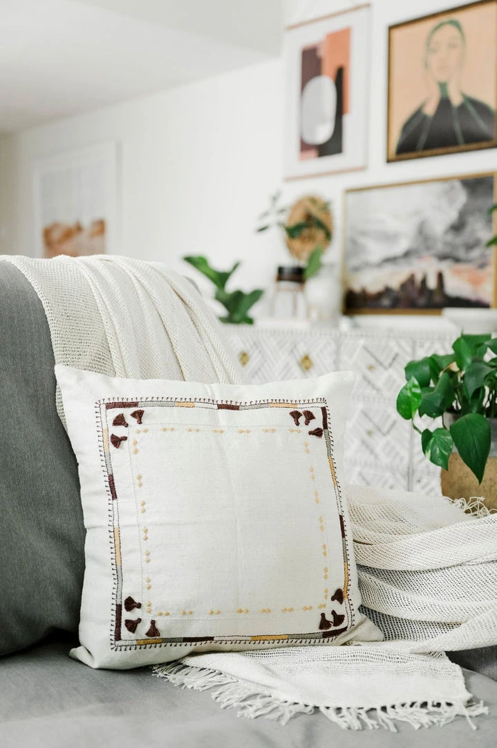 Creative Women Lambani Throw Pillow Home Goods 4 Creative Women Lambani Throw Pillow Home Goods