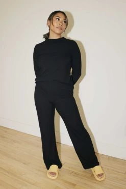 Mary Young Landry Ribbed Bamboo Pant