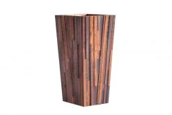 Masaya & Co. Large Hardwood Geo Planter Home Goods