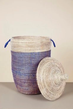 Mbare Large Two-Tone Basket