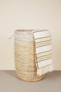 Mbare Large Two-Tone Basket