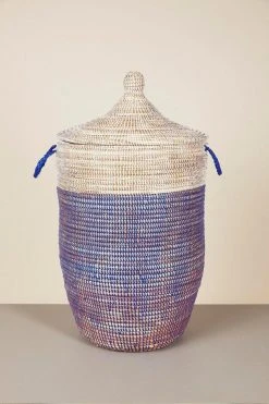 Mbare Large Two-Tone Basket