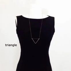 L.Greenwalt Jewelry Layering Shapes Necklace 11 L.Greenwalt Jewelry Layering Shapes Necklace