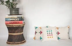 Leah Singh Home Goods Arizona Throw Pillow Cover - Sky