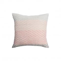 Leah Singh Eva Throw Pillow Cover - Ivory + Coral Home Goods