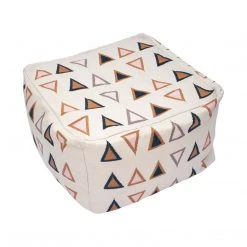 Leah Singh Gramercy Multi Pouf Home Goods