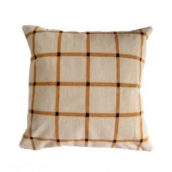Leah Singh New Arrivals Grid Reversible Throw Pillow Cover