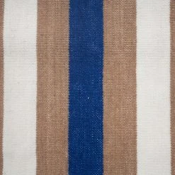 Leah Singh Home Goods Luna Stripes And Circle Wool Rug