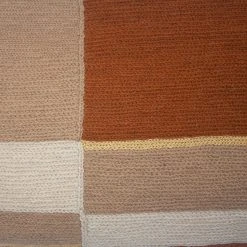 Leah Singh Marianne Wool Lumbar Pillow Cover - Ochre Home Goods