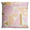 Leah Singh Melanie Wool Floor Pillow Cover - Pink + Blush 1 Leah Singh Melanie Wool Floor Pillow Cover - Pink + Blush