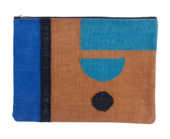 Leah Singh Olivia Drops Clutch - Ochre