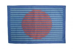 Leah Singh Vera Wool Rug - Orange
