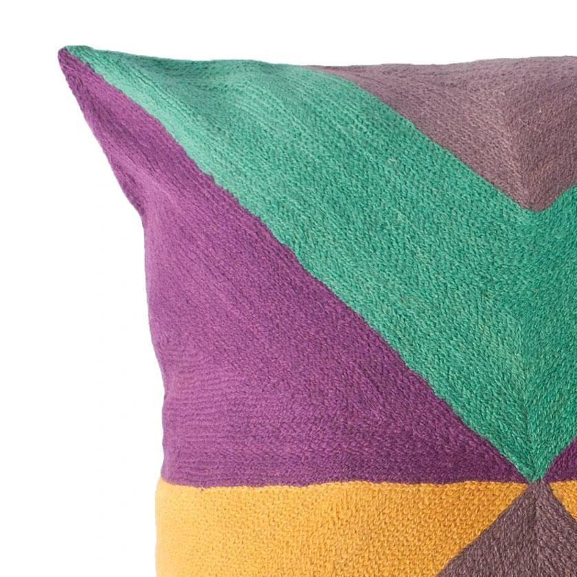 Leah Singh Zimbabwe West Summer Wool Throw Pillow Cover 5 Leah Singh Zimbabwe West Summer Wool Throw Pillow Cover