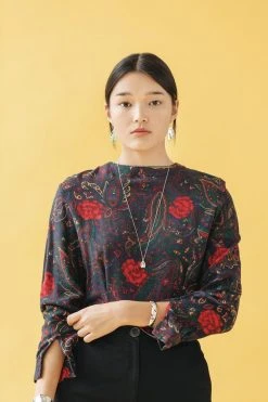 L.Greenwalt Jewelry Abstract Monstera Earrings Special Occasion