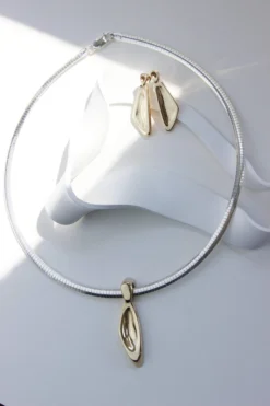 L.Greenwalt Jewelry Abalone Necklace