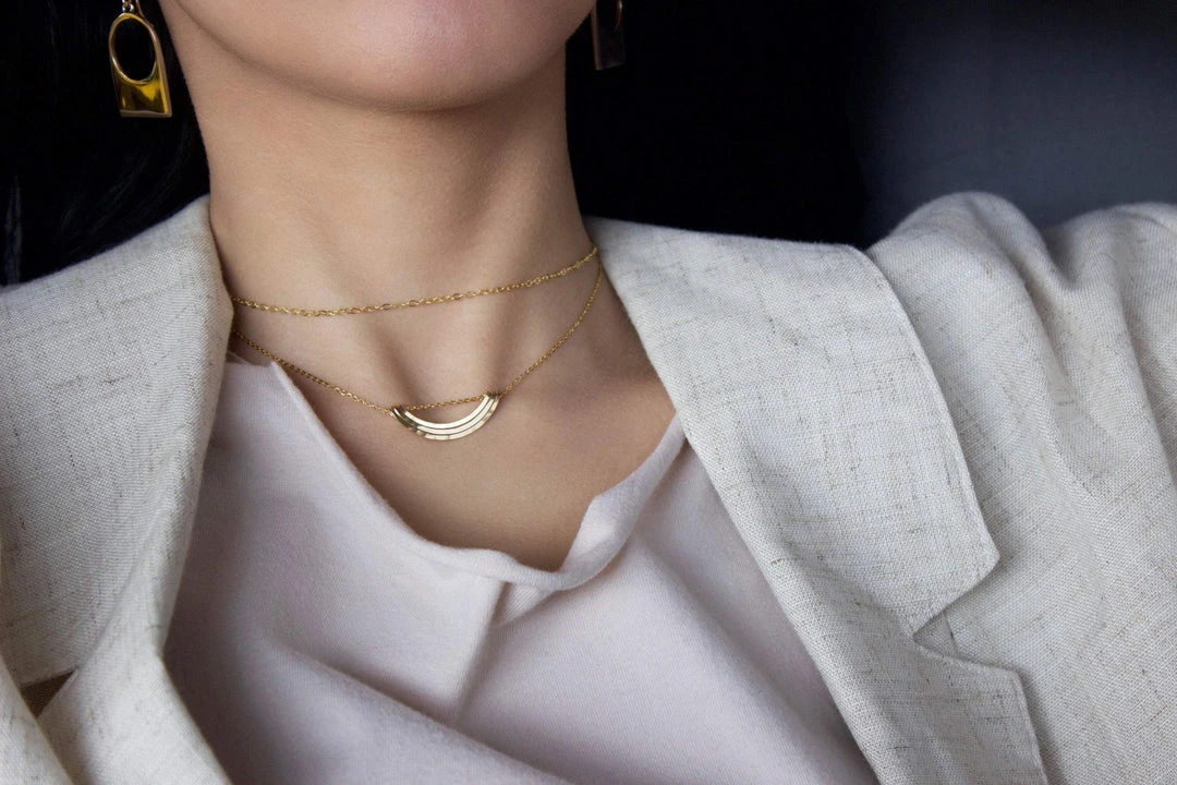 L.Greenwalt Jewelry Rainbow Necklace 7 L.Greenwalt Jewelry Rainbow Necklace