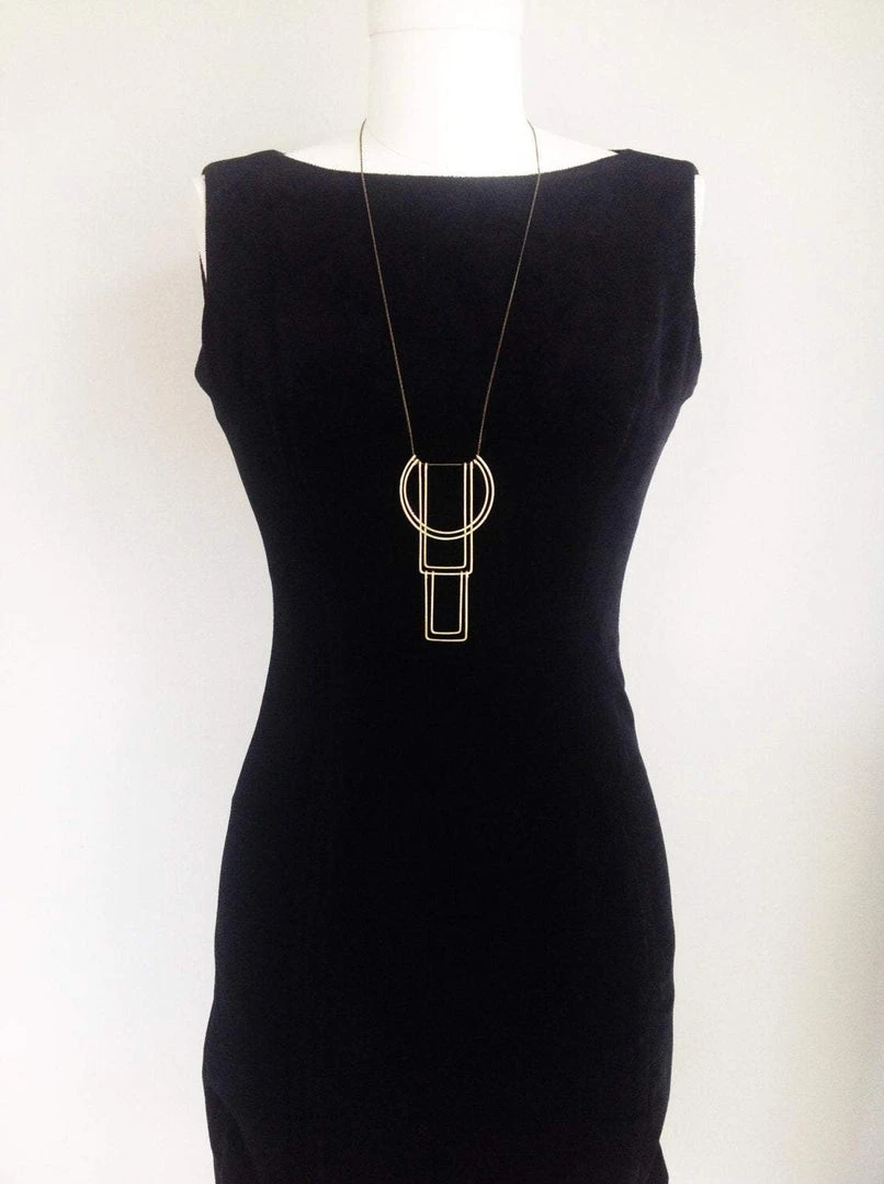 L.Greenwalt Jewelry Full Deco Necklace - Large Best Sellers 4 L.Greenwalt Jewelry Full Deco Necklace - Large Best Sellers