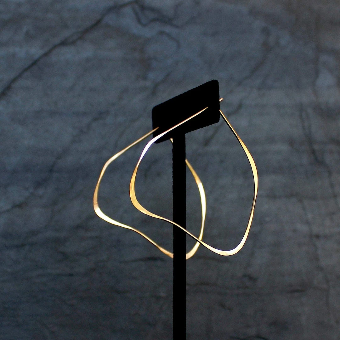 L.Greenwalt Jewelry Organic Hoop Earrings Best Sellers 8 L.Greenwalt Jewelry Organic Hoop Earrings Best Sellers