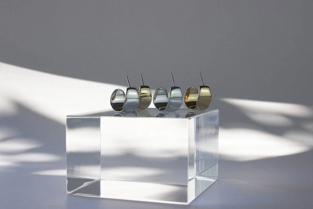 L.Greenwalt Jewelry Euphorbia Hoop Earrings 8 L.Greenwalt Jewelry Euphorbia Hoop Earrings