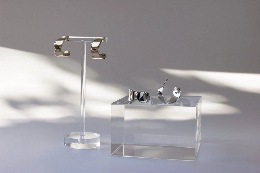 L.Greenwalt Jewelry Euphorbia Hoop Earrings 10 L.Greenwalt Jewelry Euphorbia Hoop Earrings