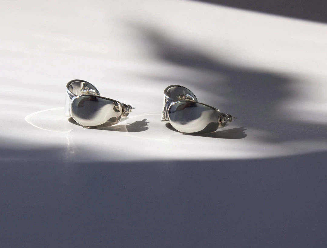 L.Greenwalt Jewelry Euphorbia Hoop Earrings 7 L.Greenwalt Jewelry Euphorbia Hoop Earrings