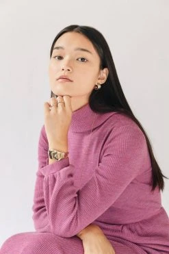 L.Greenwalt Jewelry Euphorbia Hoop Earrings 22 L.Greenwalt Jewelry Euphorbia Hoop Earrings