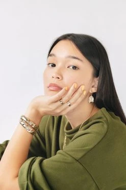 L.Greenwalt Jewelry Special Occasion Monstera Gap Ring 13 L.Greenwalt Jewelry Special Occasion Monstera Gap Ring