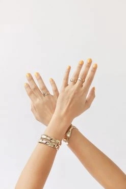 L.Greenwalt Jewelry Special Occasion Monstera Gap Ring 14 L.Greenwalt Jewelry Special Occasion Monstera Gap Ring