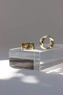 L.Greenwalt Jewelry Special Occasion Monstera Gap Ring 16 L.Greenwalt Jewelry Special Occasion Monstera Gap Ring