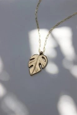L.Greenwalt Jewelry Best Sellers Monstera Necklace 19 L.Greenwalt Jewelry Best Sellers Monstera Necklace