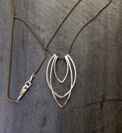 L.Greenwalt Jewelry Flame Necklace - Small 17 L.Greenwalt Jewelry Flame Necklace - Small