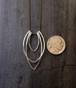 L.Greenwalt Jewelry Flame Necklace - Small 14 L.Greenwalt Jewelry Flame Necklace - Small