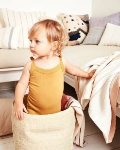 Minna Lidded Palm Basket 18 Minna Lidded Palm Basket