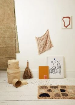 Minna Lidded Palm Basket 14 Minna Lidded Palm Basket