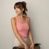 Synergy Organic Clothing Sale Lighten Tank - Mauve 1 Synergy Organic Clothing Sale Lighten Tank - Mauve