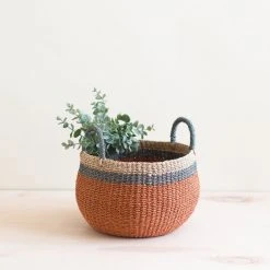 LIKHÂ Coral Tabletop Basket With Handles