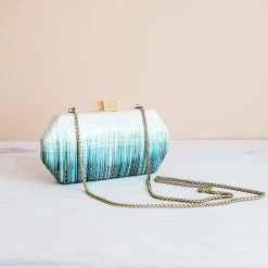 LIKHÂ Teal Clutch Bag Accessories