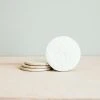 LIKHÂ White Mother Of Pearl Coaster Set Kitchen + Dining