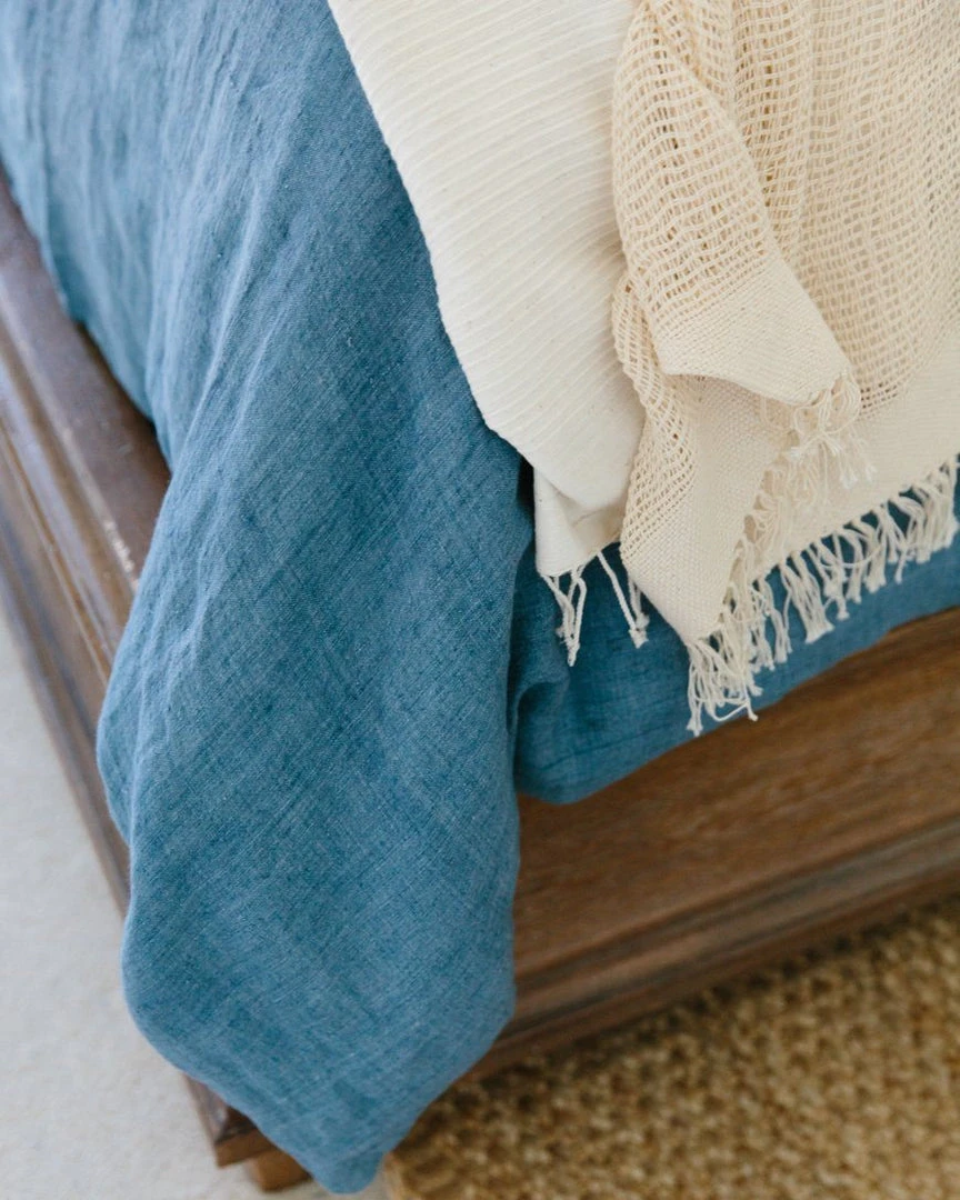 Creative Women Denim Blue Linen Duvet Set Home Goods 8 Creative Women Denim Blue Linen Duvet Set Home Goods