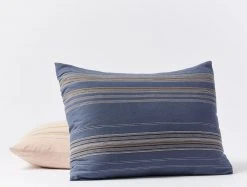 Coyuchi Lobos Sham - Azure / Indigo