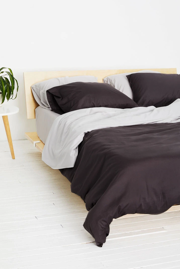 Looma Home Goods Duvet Set - Charcoal 9 Looma Home Goods Duvet Set - Charcoal