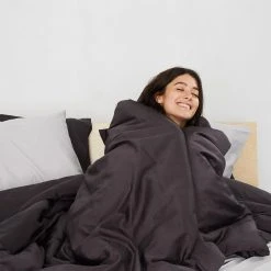 Looma Home Goods Duvet Set - Charcoal 14 Looma Home Goods Duvet Set - Charcoal