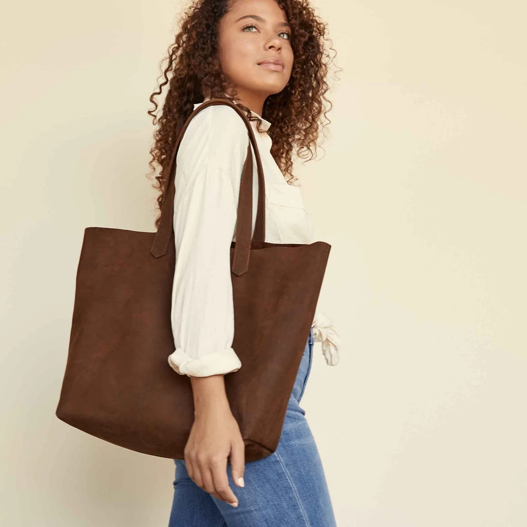 Nisolo Accessories Lori Tote Bag - Oak 4 Nisolo Accessories Lori Tote Bag - Oak