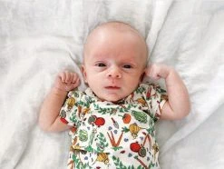 Lucky Bug Clothing Baby's Essential Bamboo Veggie Garden Onesie Kids' + Baby 11 Lucky Bug Clothing Baby's Essential Bamboo Veggie Garden Onesie Kids' + Baby