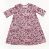 Lucky Bug Clothing Made In USA Kids' Essential Bamboo Rose Play Dress 2 Lucky Bug Clothing Made In USA Kids' Essential Bamboo Rose Play Dress