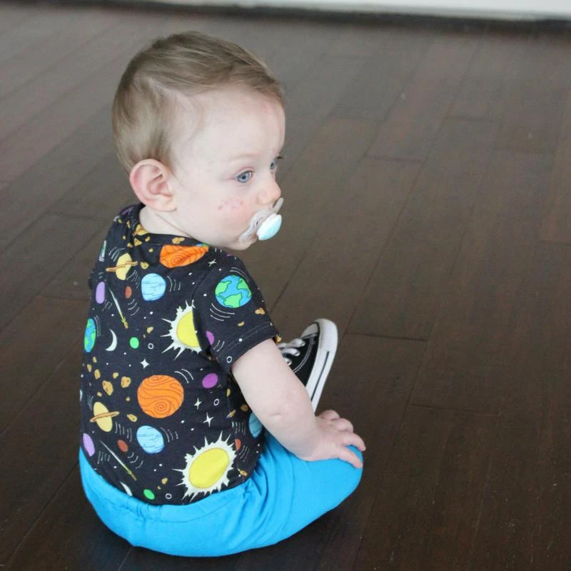 Lucky Bug Clothing Kids' Essential Bamboo Stretch Cornflower Leggings Kids' + Baby 5 Lucky Bug Clothing Kids' Essential Bamboo Stretch Cornflower Leggings Kids' + Baby