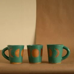 Decor House Living 30 Anne Gates Studio Lunar Phase Ceramic Mug Drinkware